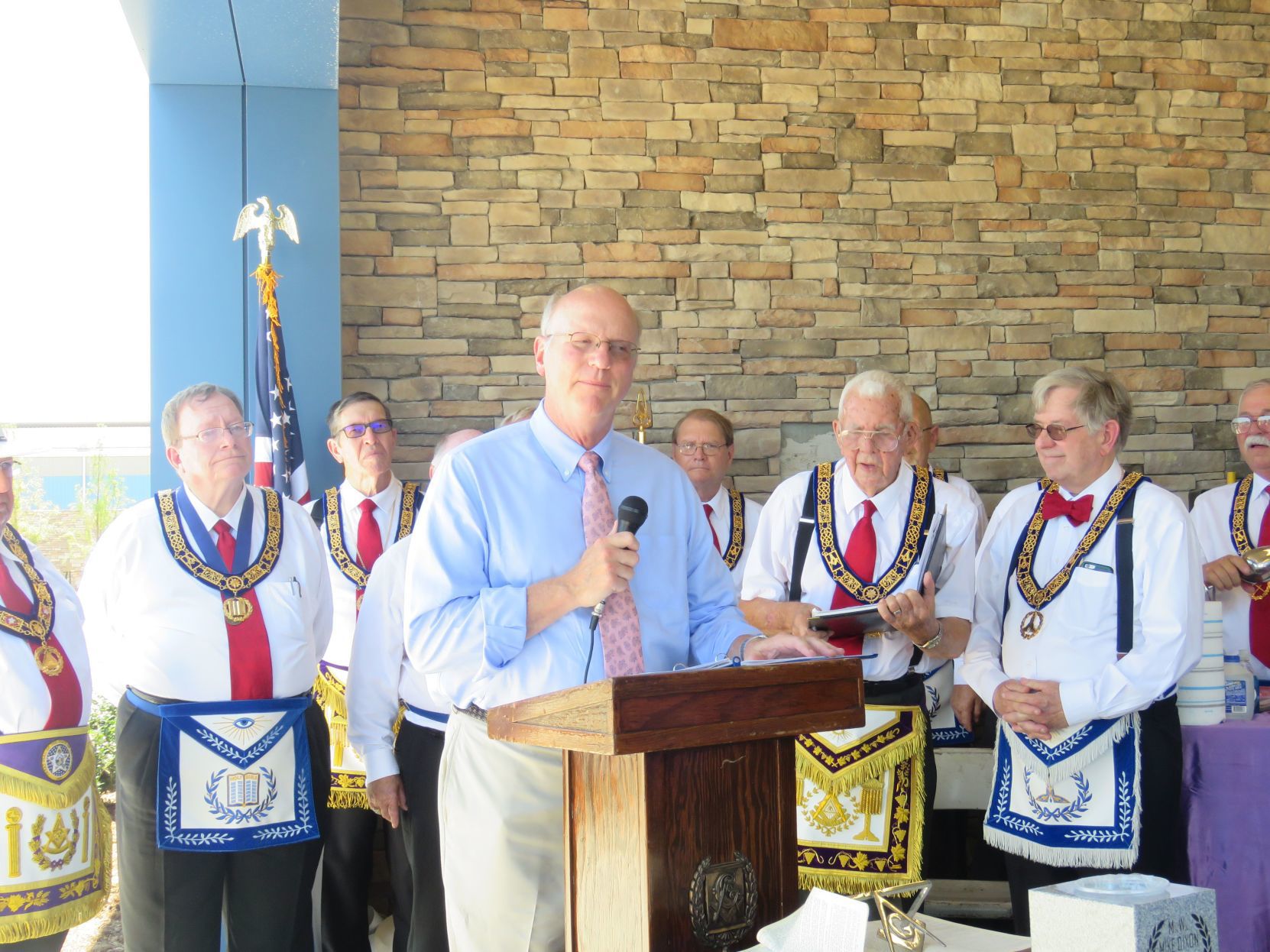 Masonic Cornerstone Ceremony